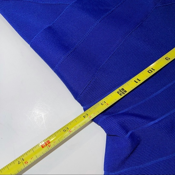 Adrianna Papell Blue Fit & Flare Dress Sleeveless M - Picture 11 of 16